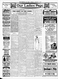 Tuesday<br>13th January 1914<br>Page 8