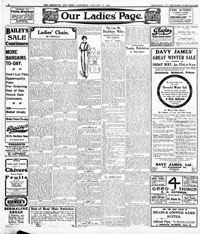 Saturday<br>17th January 1914<br>Page 2