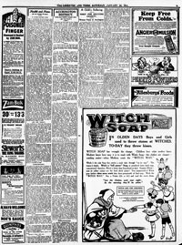 Saturday<br>24th January 1914<br>Page 3
