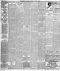 Saturday<br>31st January 1914<br>Page 12