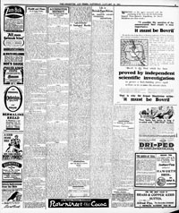 Saturday<br>31st January 1914<br>Page 3