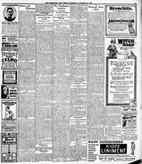 Saturday<br>31st January 1914<br>Page 9